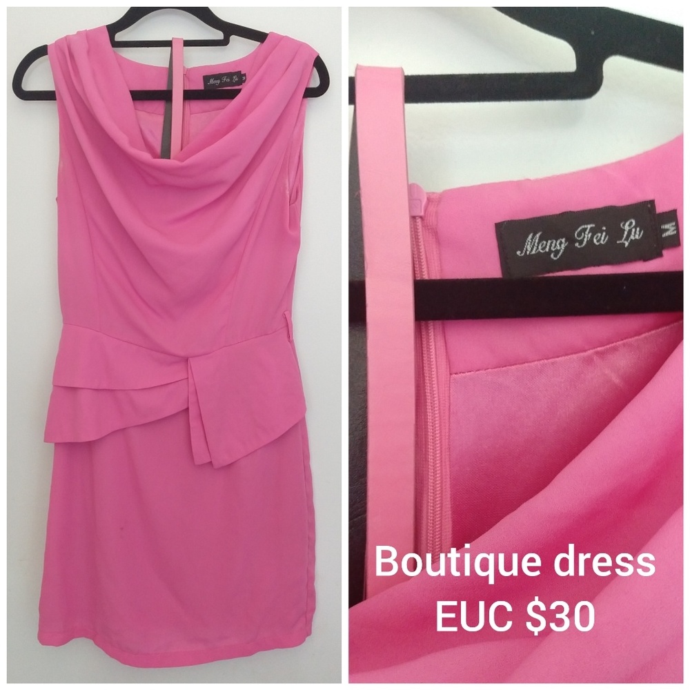 Pink beautiful boutique dress